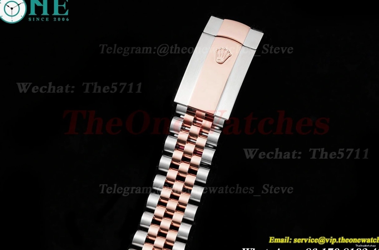 41mm Datejust Dia King Brown SS RG Jubilee 126331 904L VR3235 0104